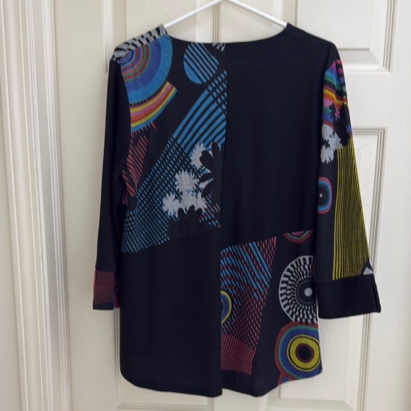 Parsley & Sage Abstract Design Top M - Picture 2 of 4